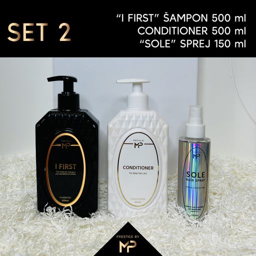 Prestige by MP I FIRST 500ML CONDITIONER 500ML SOLE 150ML