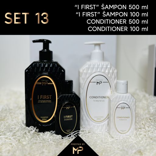 Prestige by MP I FIRST 500ML CONDITIONER 500ML I FIRST 100ML CONDITIONER 100ML